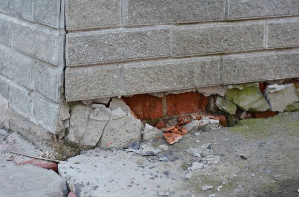 Foundation Settlement Repair in Massillon